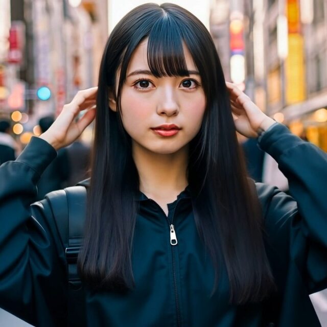 背景の人たちの動きがちょっと変だけど
⚡️Workflow
Images：ImageFX
Edit：Lightroom/Photoshop(拡張)
Video：Gen3
#aimodel #aiモデル ＃virtualhuman