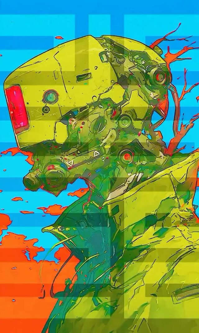 #tech #cyberpunkart #robotart